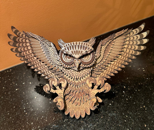 Owl - brown