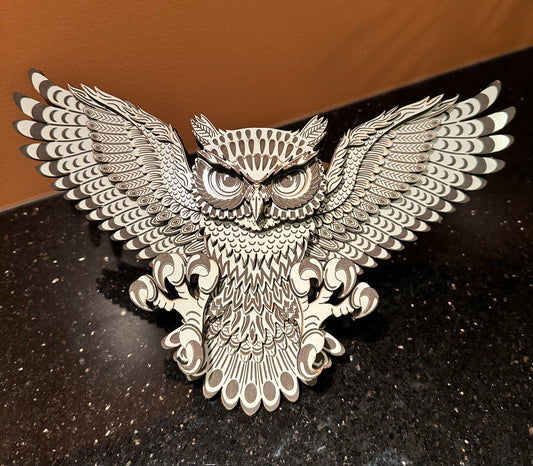 Owl - white